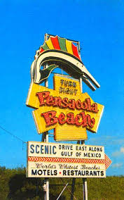 Pensacola Beach sign